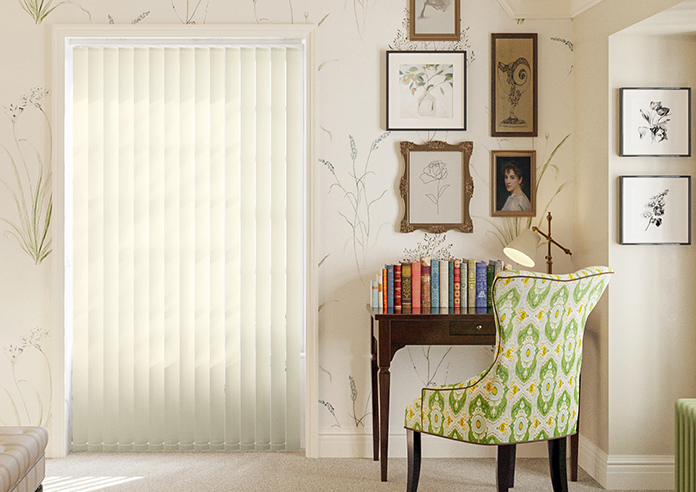 Bordeaux, True Cream - Vertical Blind - Image 3